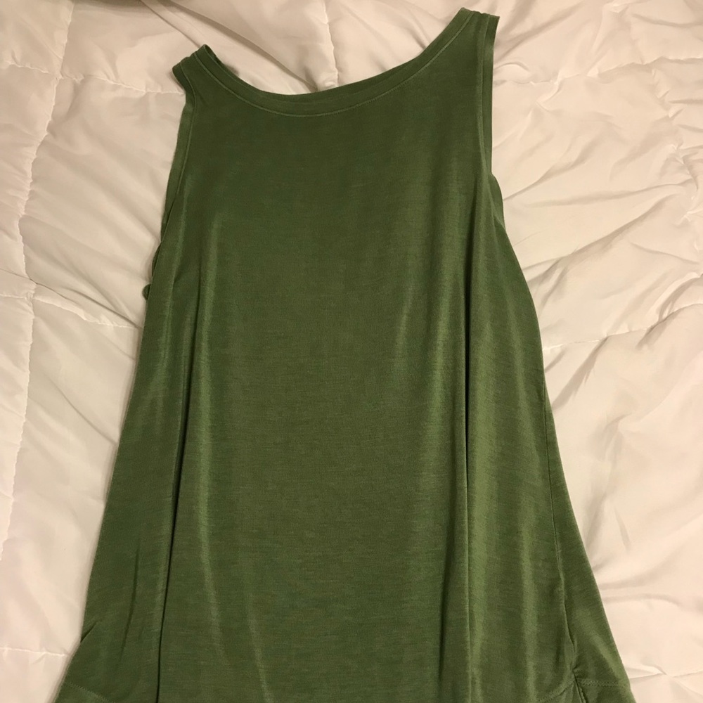 Green Soft And Sexy Tank Top